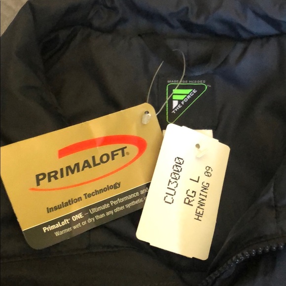 NWT The Force Base Layer Quilted Jacket Large - Picture 2 of 7